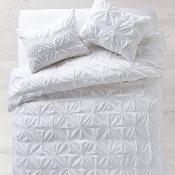 Dormify Bedding White Soft Loft Duvet Cover And Sham Set Poshmark